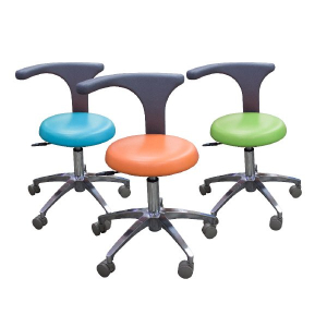 Taburete Apoya brazo base metálica 338A Classic Anle